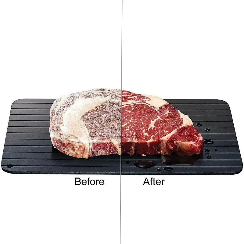 Quickthaw™ – The Smart Defrosting Tray for Meat & Fish