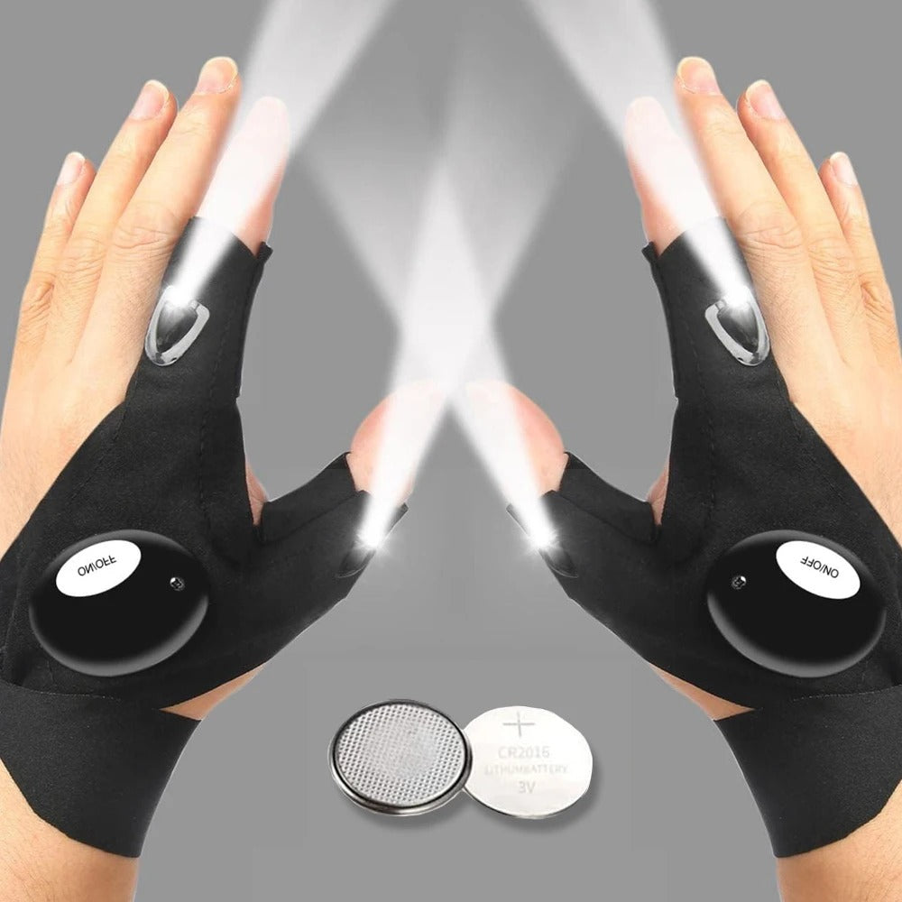 Lumaglove™ - LED Half Finger Glove