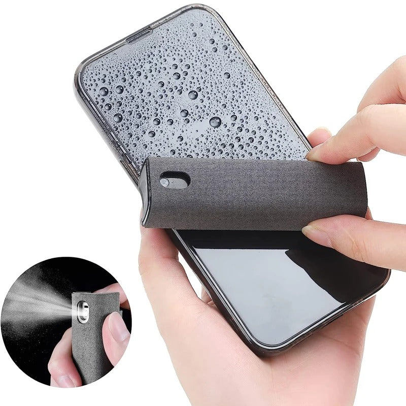 Opticlean™ Duo - Microfiber Screen Cleaner & Spray