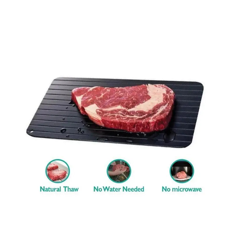 Quickthaw™ – The Smart Defrosting Tray for Meat & Fish