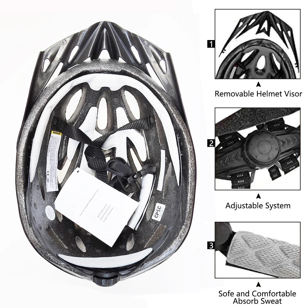 SafeRide™ - PJT AirFlow Bike Helmet