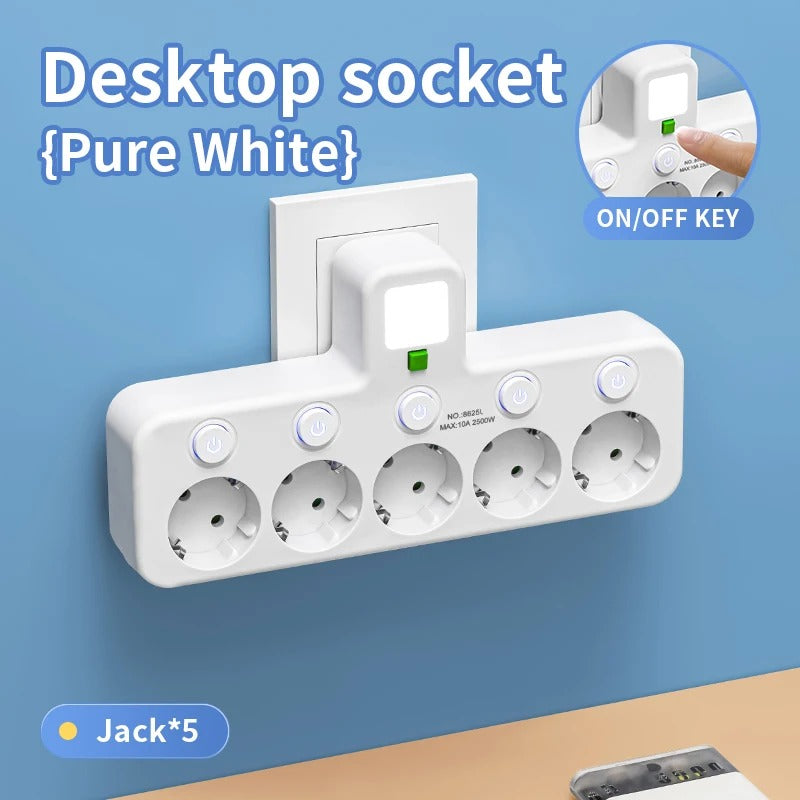 PowerHub™ Pro – Smart Socket with USB & Type-C