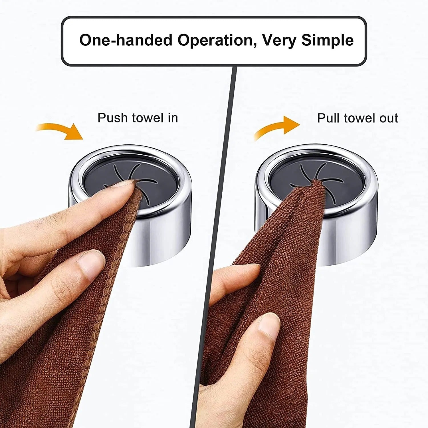 Stick&amp;Clip™ - Handdoekhouder