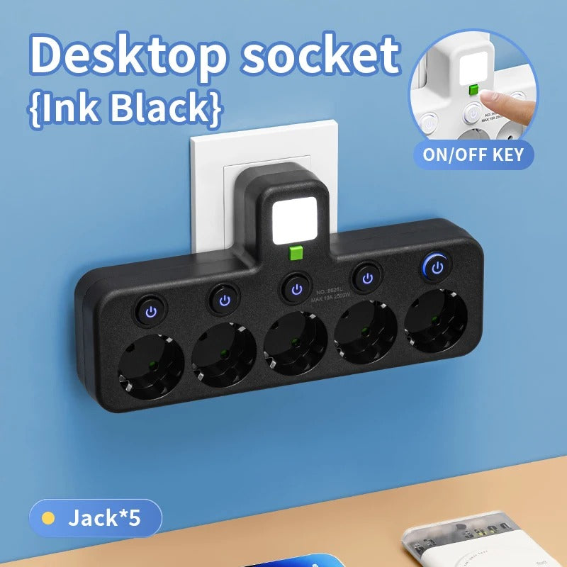 PowerHub™ Pro – Smart Socket with USB & Type-C