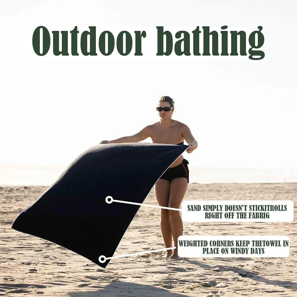 Magpatch™ - Magnetic Beach Towel