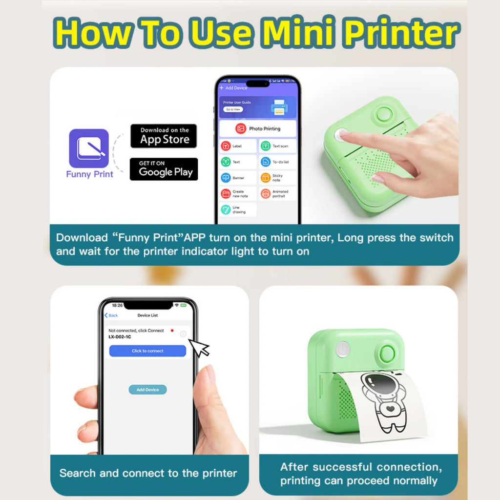 Printix™ - Portable Printer