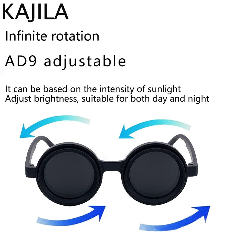 VisiFlex™ - Adjustable Steampunk Sunglasses
