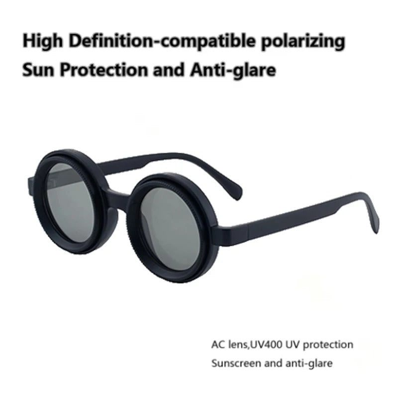VisiFlex™ - Adjustable Steampunk Sunglasses
